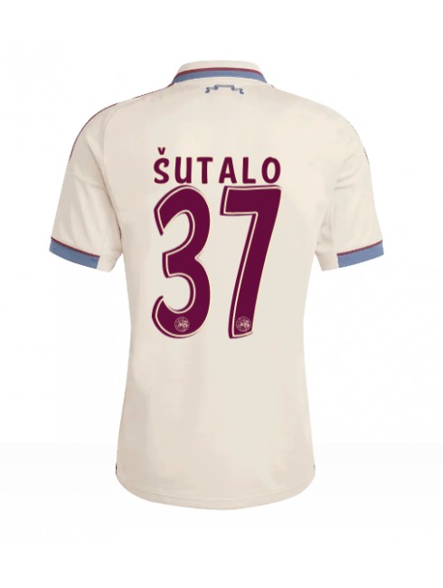 Ajax Josip Sutalo #37 Ausweichtrikot 2025-26 Kurzarm Ajax Josip Sutalo #37 Ausweichtrikot 2025-26 Kurzarm